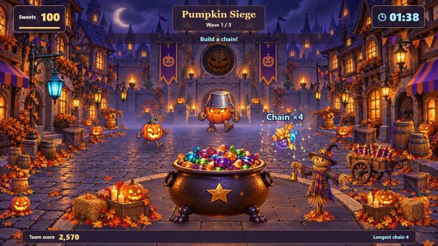 Snímek z hraní: Pumpkin Siege