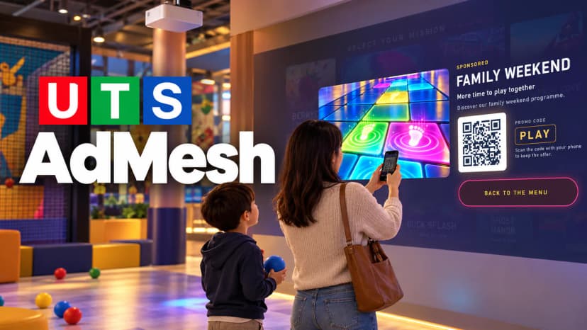 Представяме UTS AdMesh: реклама за вашите интерактивни атракции